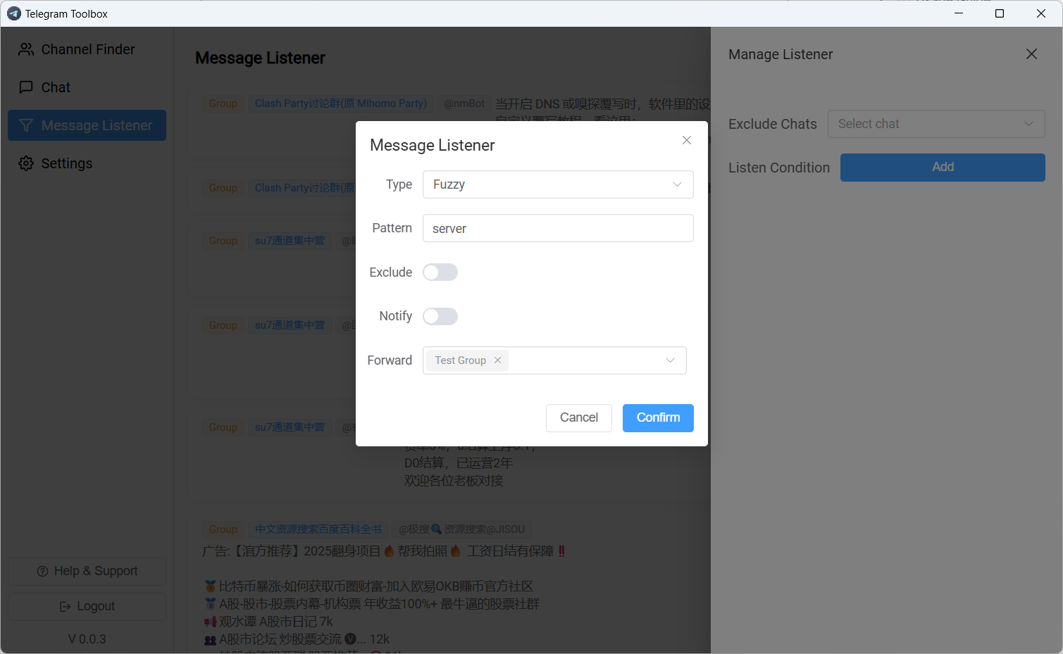 Add Listener